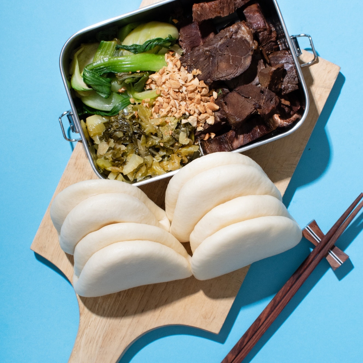 Pine & Crane - Braised Beancurd Steamed Buns