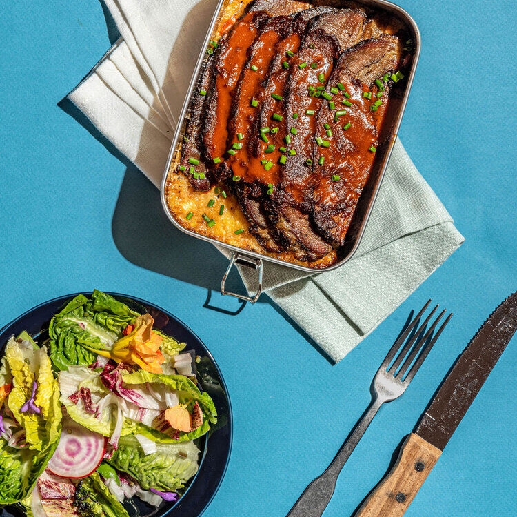 Ranch 45 - Smoked Brisket + Grits