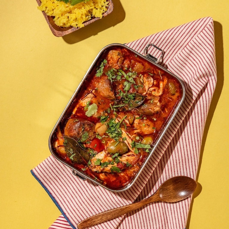 Chef Angelo Sosa - Tia Carmen’s Chicken Guisado