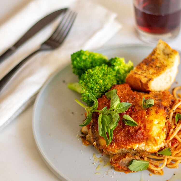 Picnic Sandwich - Eggplant Parmesan