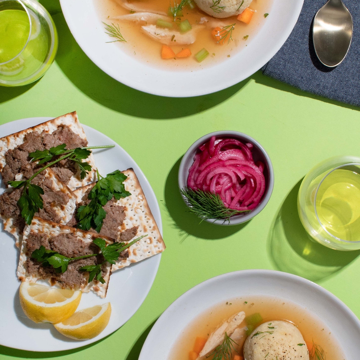 Gold Finch - Matzo Ball Soup