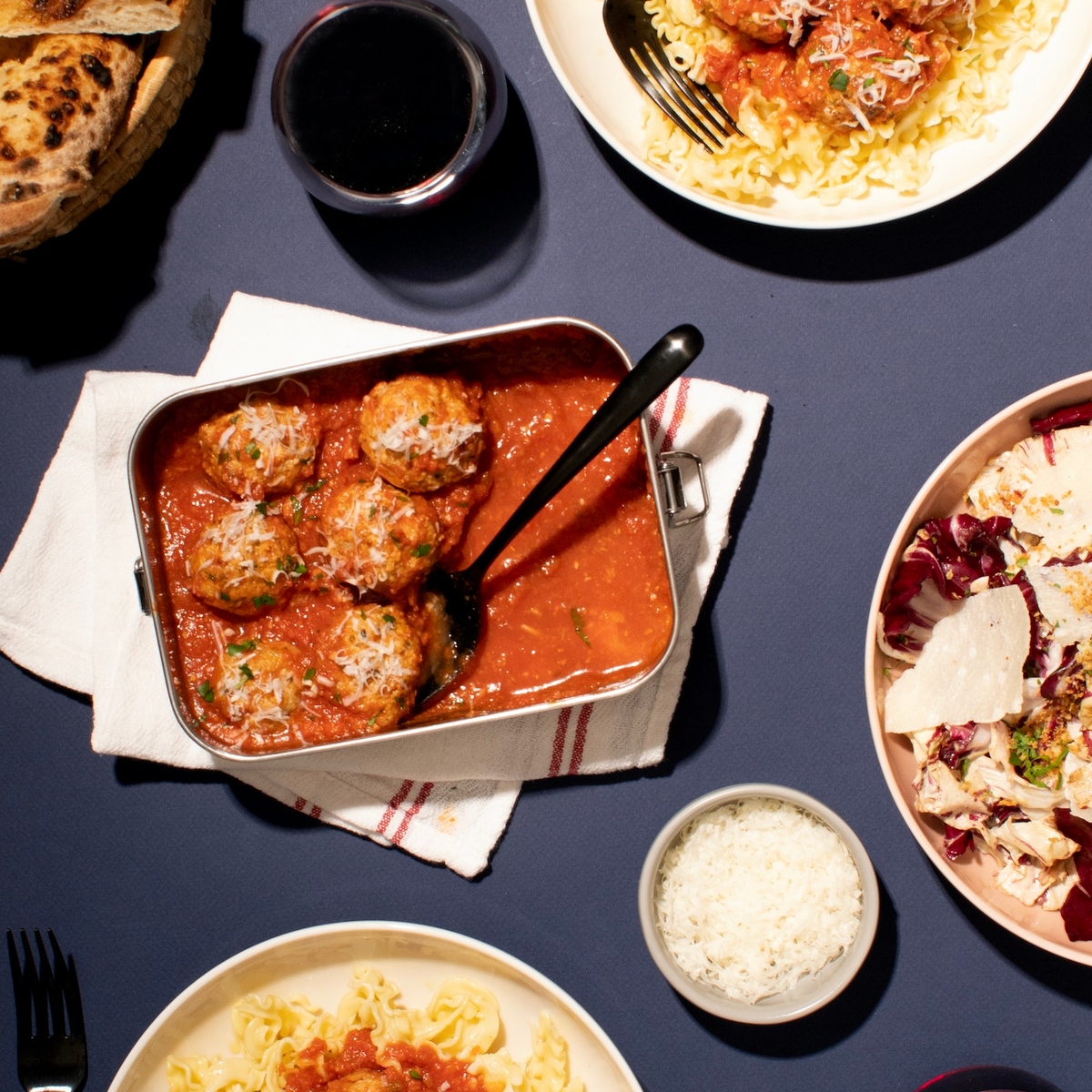 Rossoblu - Braised Pork Meatballs